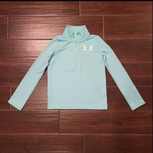Youth Medium  Cold Gear Aqua pullover/jacket